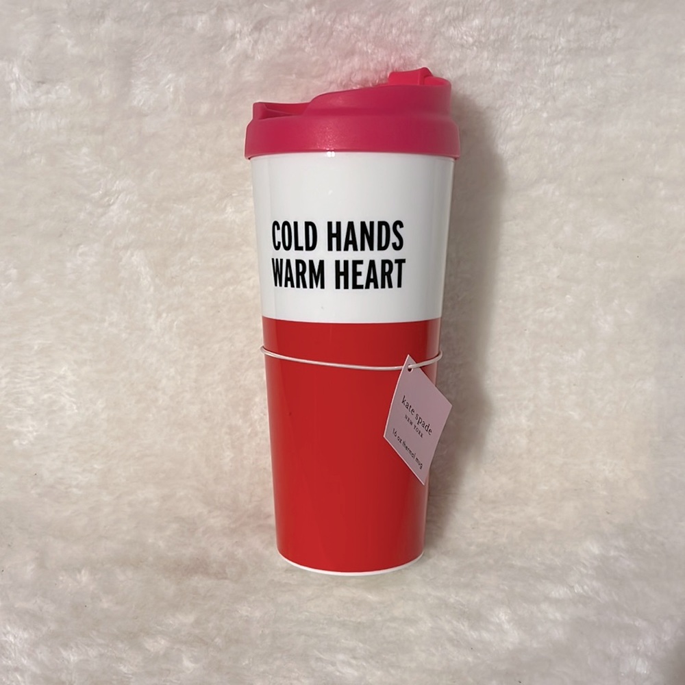 Kate Spade WARM HEART Tumbler 16oz